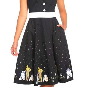 Star wars retro Droid dress +size 3